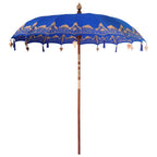 Parasol Balinés Azul 215 x 215 x 260 cm Algodón