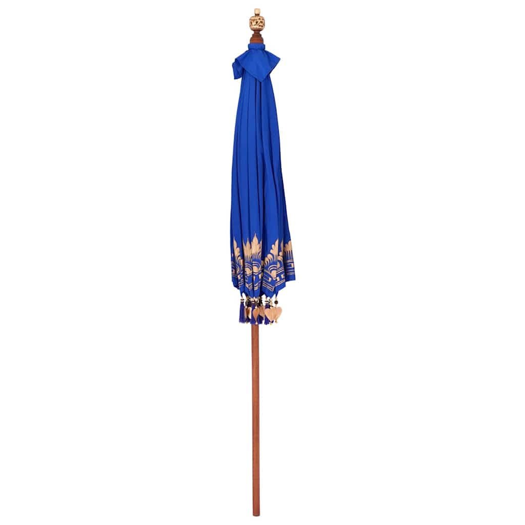 Parasol Balinés Azul 215 x 215 x 260 cm Algodón
