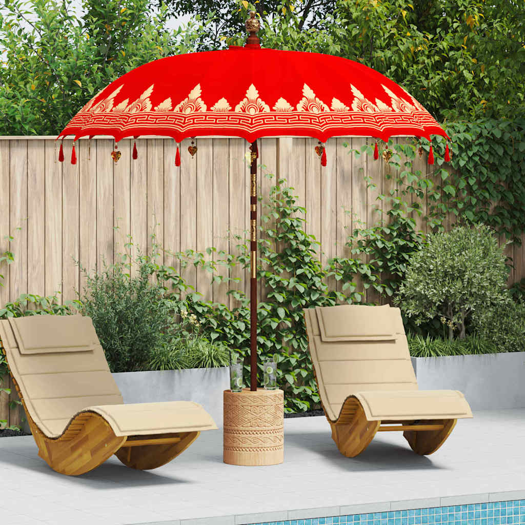 Balinese Blue Parasol 215 x 215 x 260 cm Cotton