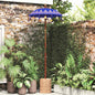 Chapéu de Sol Balinês Azul 125 x 125 x 260 cm Algodão