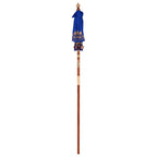 Parasol Balinés Azul 125 x 125 x 260 cm Algodón