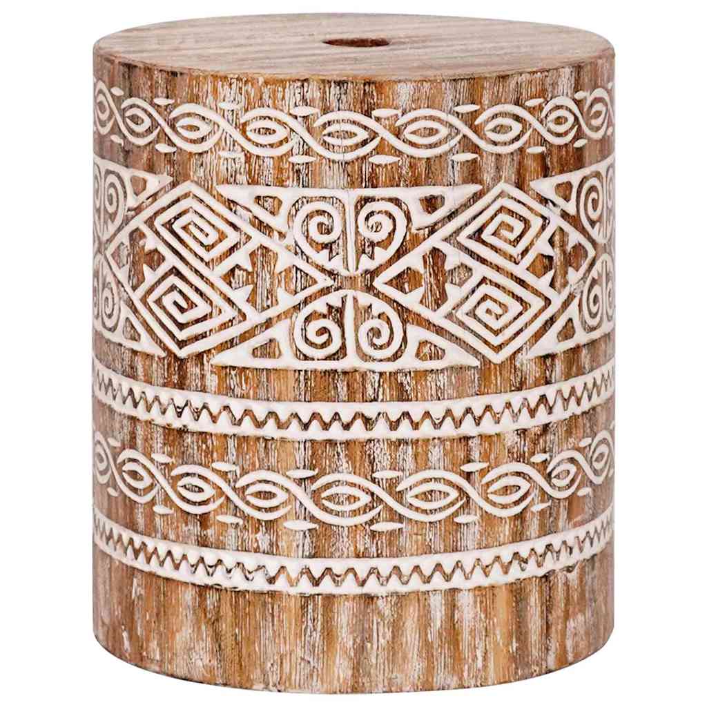 Base para sombrilla lavado Ø34 x 40 cm Madera sólida