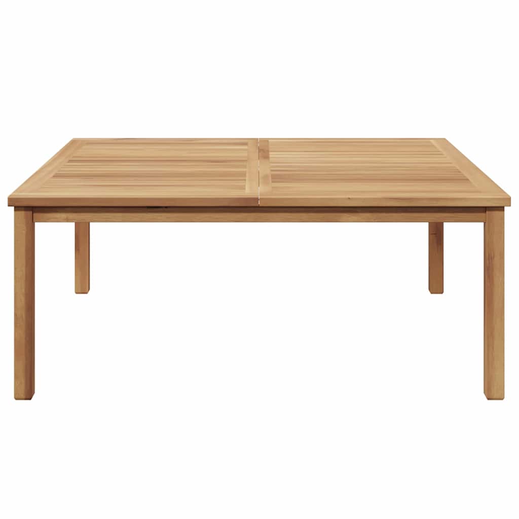 Mesa de Café Marrón 110 x 110 x 45 cm Madera de teca maciza