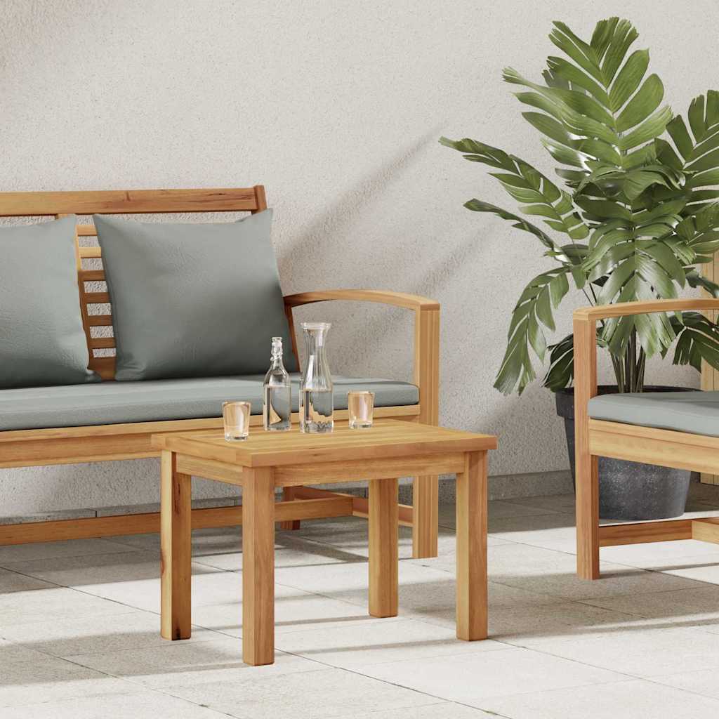 Brown Coffee Table 110 x 110 x 45 cm Solid Teak Wood