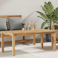 Mesa de Café Marrón 110 x 110 x 45 cm Madera de teca maciza