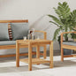 Brown Coffee Table 110 x 55 x 45 cm Solid Teak Wood
