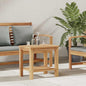 Brown Coffee Table 110 x 55 x 45 cm Solid Teak Wood