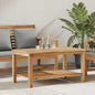 Brown Coffee Table 110 x 55 x 45 cm Solid Teak Wood