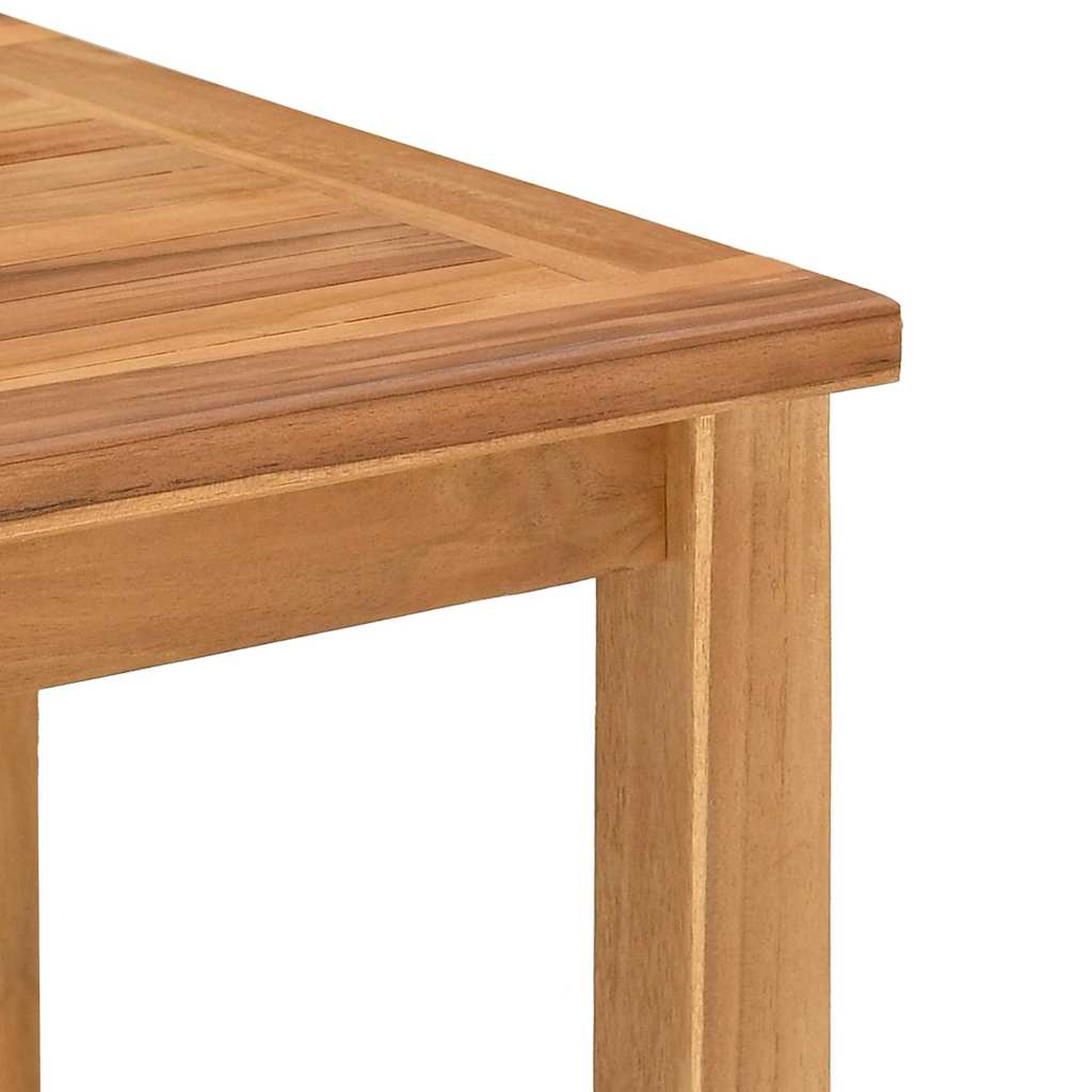 Mesa de Café Marrón 110 x 55 x 45 cm Madera de teca maciza