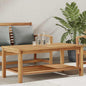 Brown Coffee Table 110 x 55 x 45 cm Solid Teak Wood