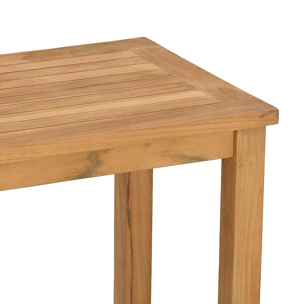 Mesa Consola Marrón 110 x 40 x 75 cm Madera de teca maciza