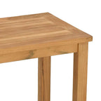 Mesa Consola Marrón 110 x 40 x 75 cm Madera de teca maciza