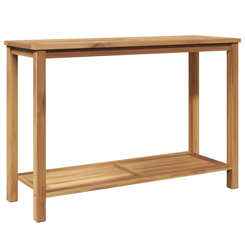 Mesa Consola Marrón 110 x 40 x 75 cm Madera de teca maciza