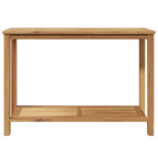 Mesa Consola Marrón 110 x 40 x 75 cm Madera de teca maciza