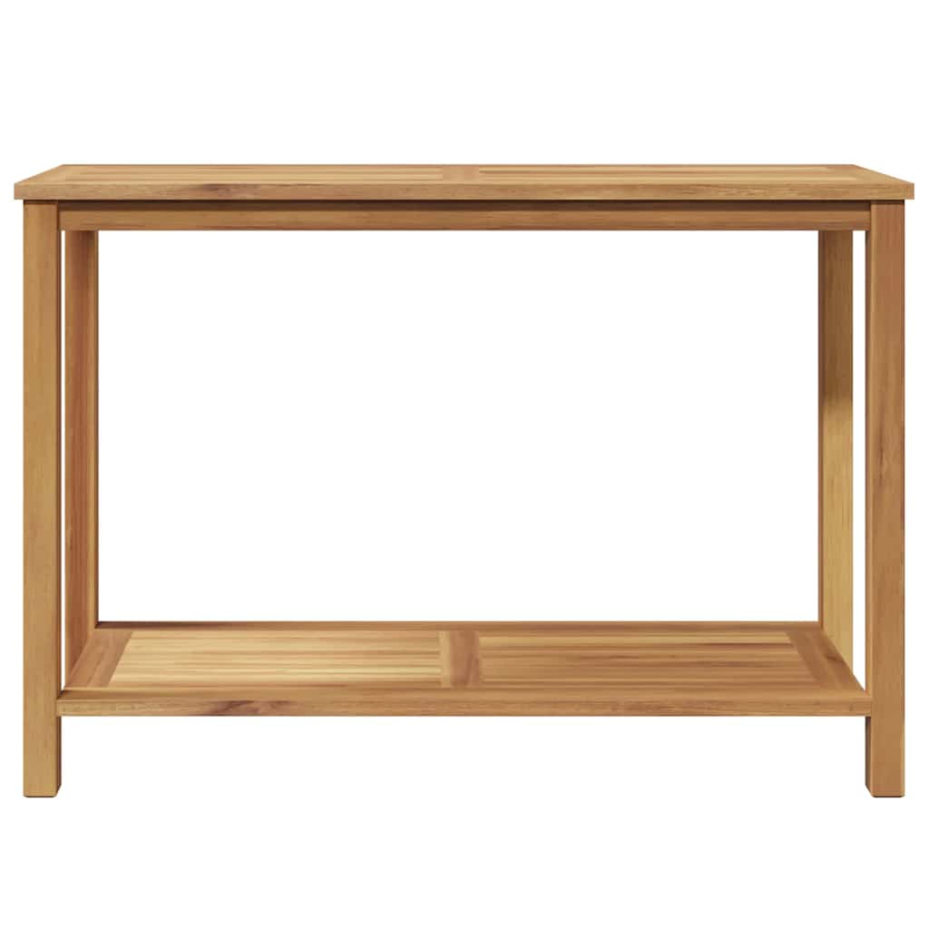Mesa Consola Marrón 110 x 40 x 75 cm Madera de teca maciza