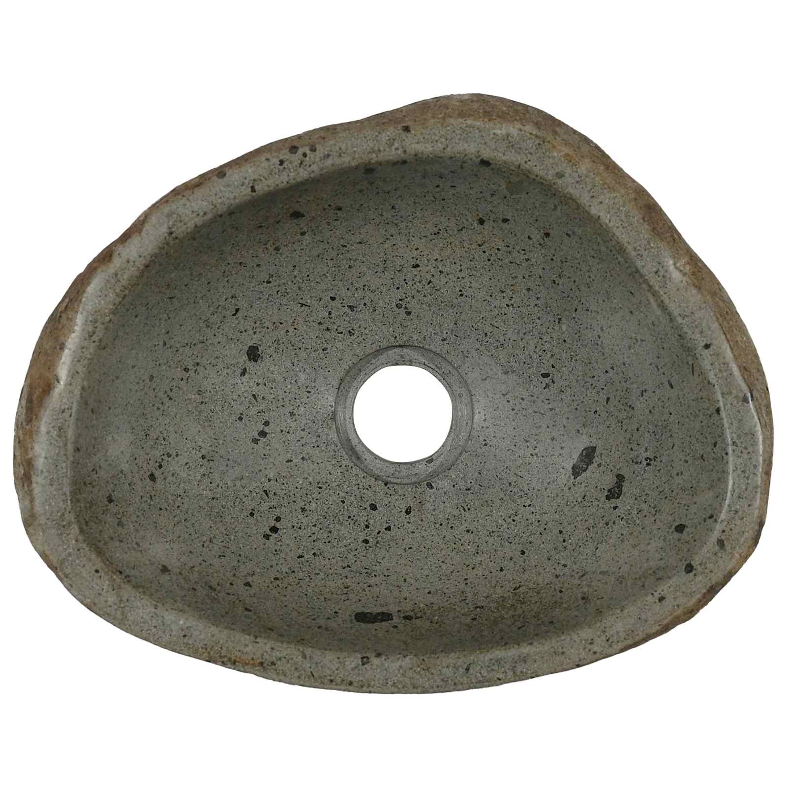 Fregadero de Piedra Río Gris Claro (30-37) x (25-30) x 12 cm