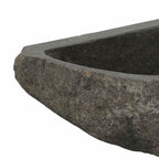 Lavabo Gris (30-37) x (30-37) x 12 cm Piedra del Río