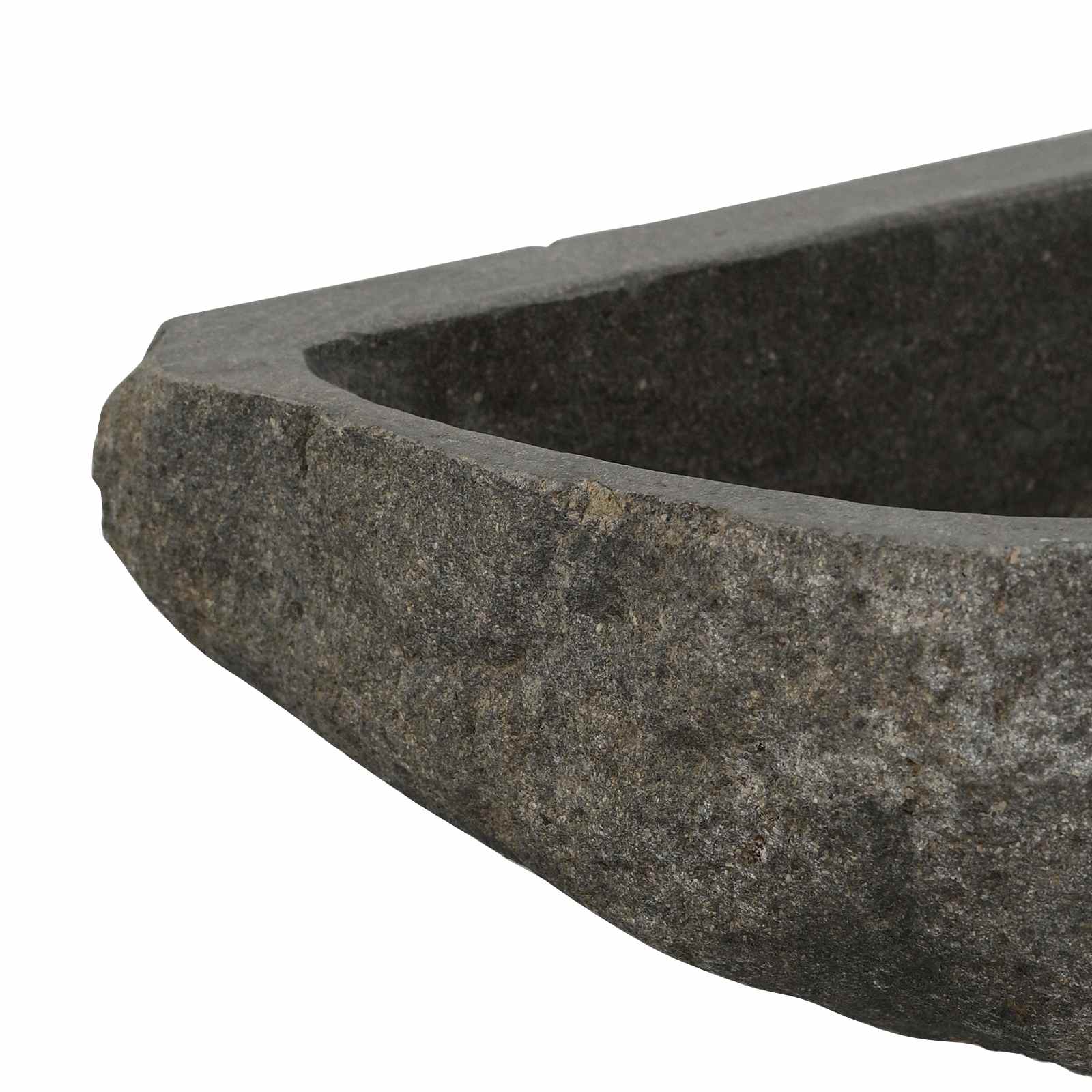 Lavabo Gris (30-37) x (30-37) x 12 cm Piedra del Río