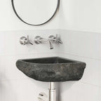 Lavabo Gris (30-37) x (30-37) x 12 cm Piedra del Río