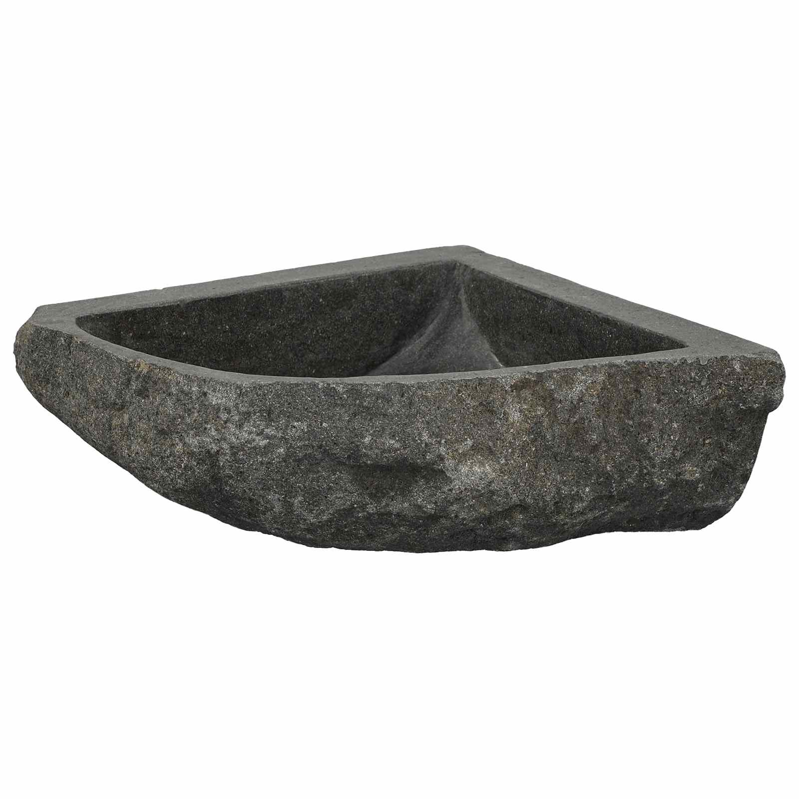 Lavabo Gris (30-37) x (30-37) x 12 cm Piedra del Río
