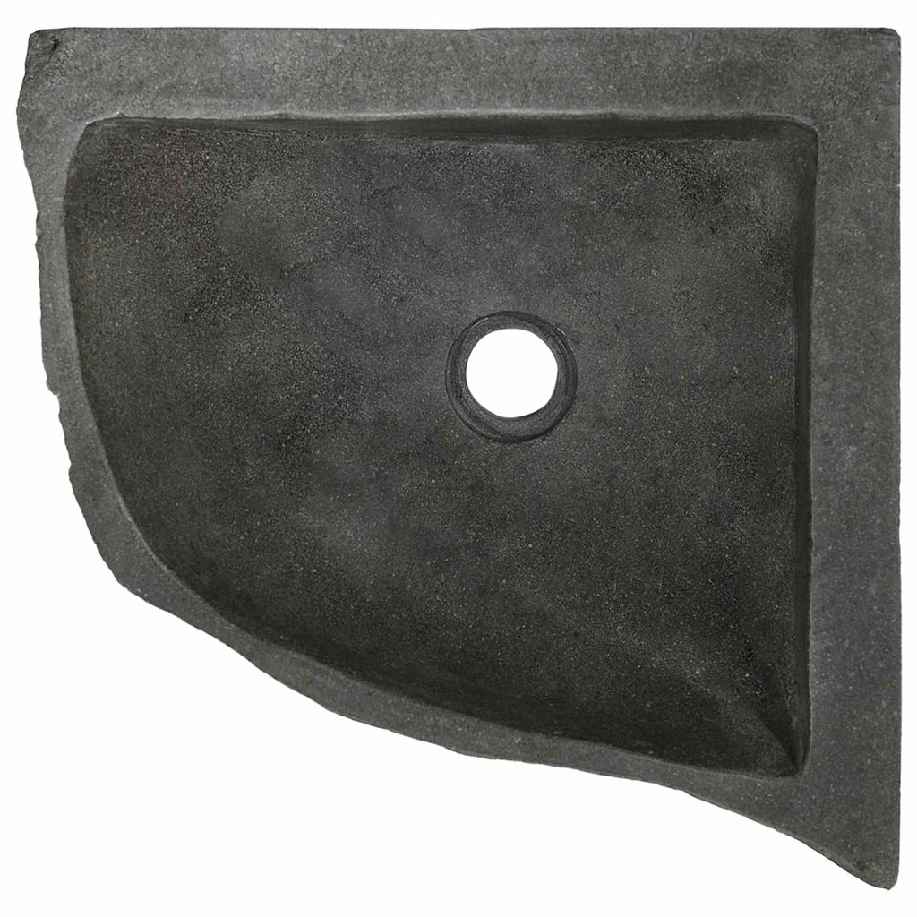Lavabo Gris (30-37) x (30-37) x 12 cm Piedra del Río