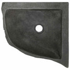 Lavabo Gris (30-37) x (30-37) x 12 cm Piedra del Río