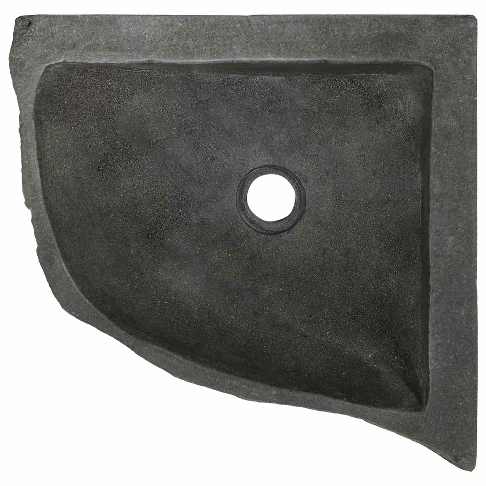Lavabo Gris (30-37) x (30-37) x 12 cm Piedra del Río