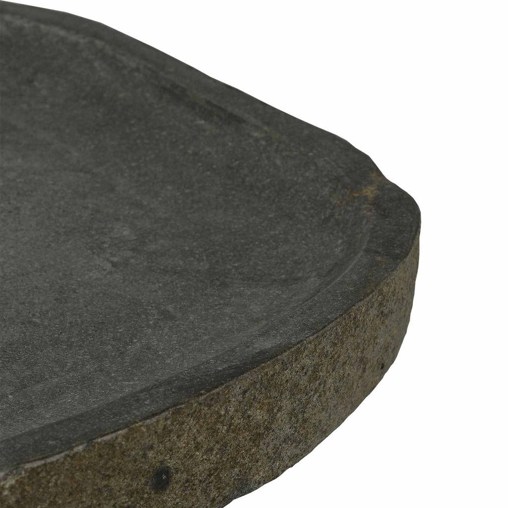 Lavabo de lavado Gris 65 x 50 x 6 cm Piedra de río