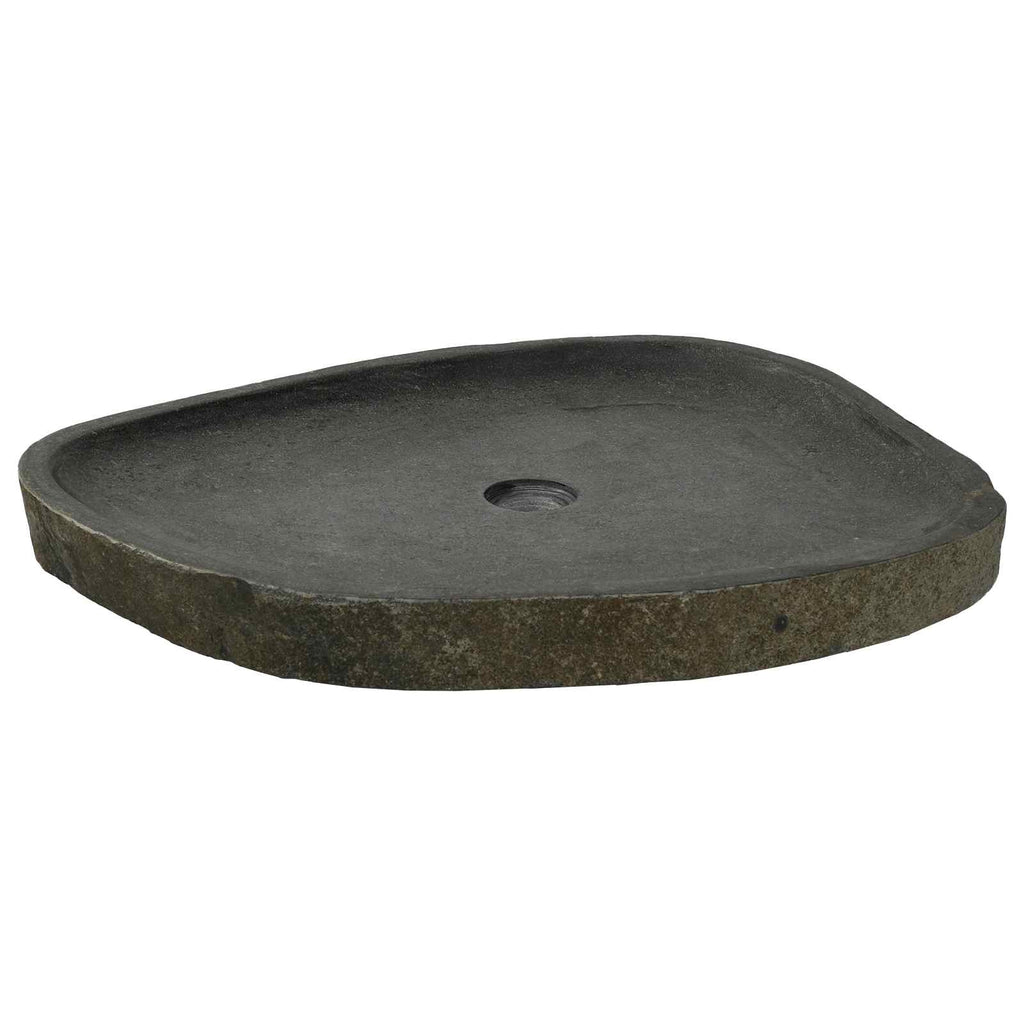 Lavabo de lavado Gris 65 x 50 x 6 cm Piedra de río