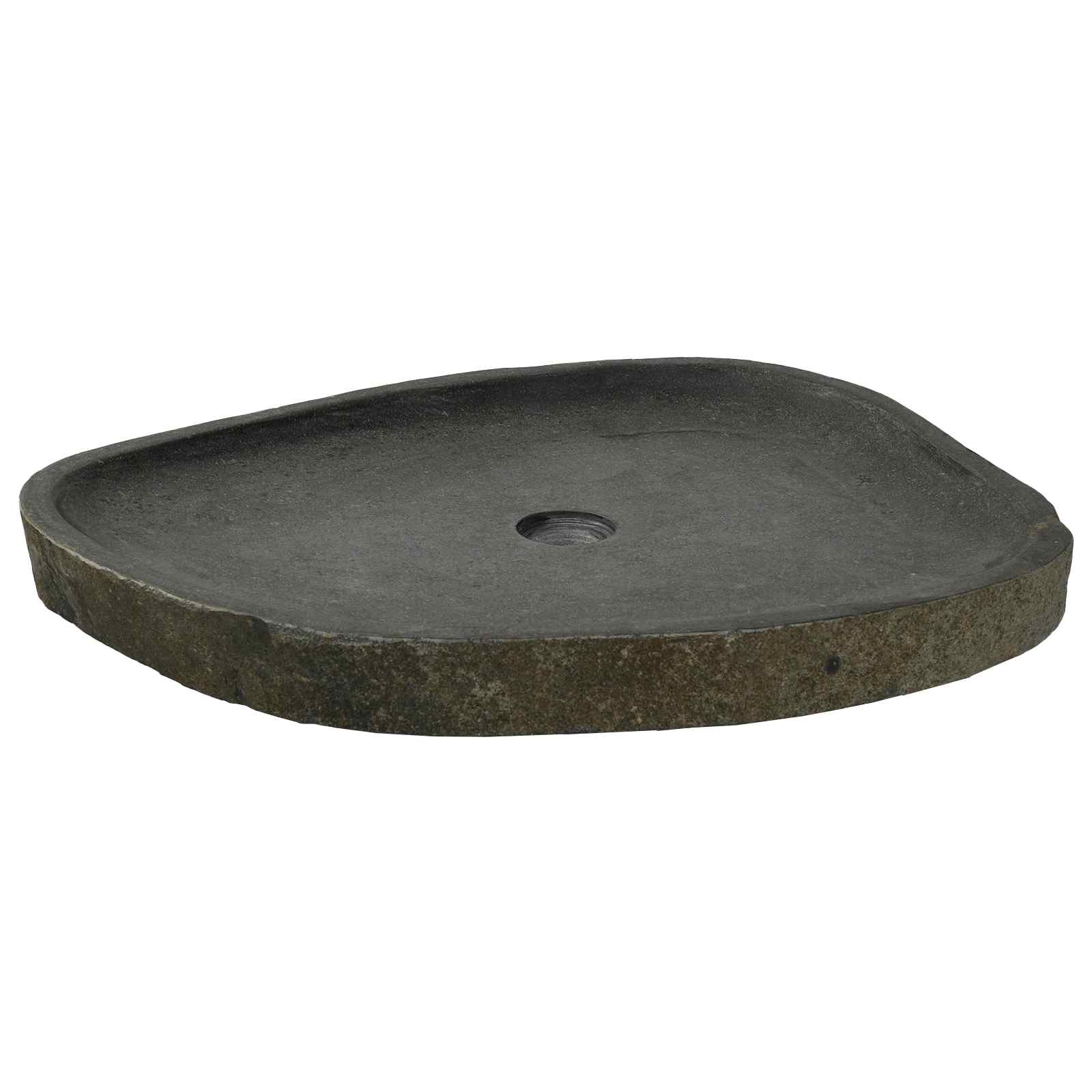 Lavabo de lavado Gris 65 x 50 x 6 cm Piedra de río