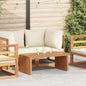 Mesa auxiliar de jardín 3 pcs Marrón 33 x 44,5 x 51 cm