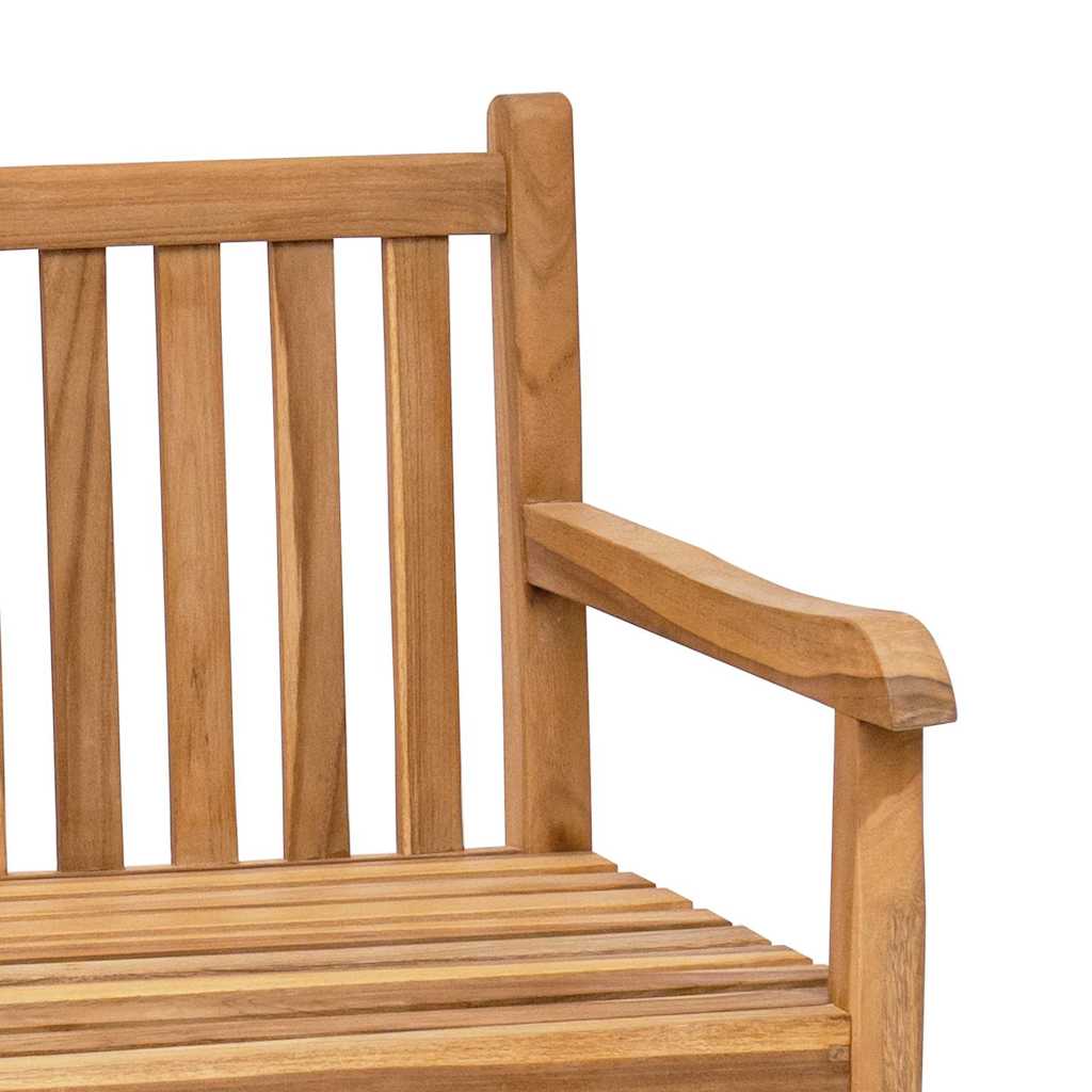 Banco de jardín 114 x 60 x 90 cm Madera de teca maciza