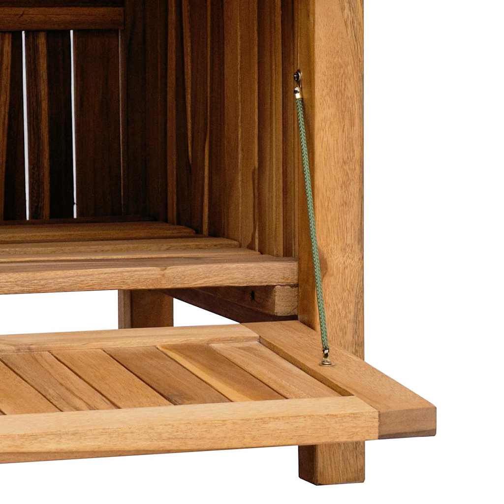 Banco de jardín 114 x 60 x 90 cm Madera de teca maciza