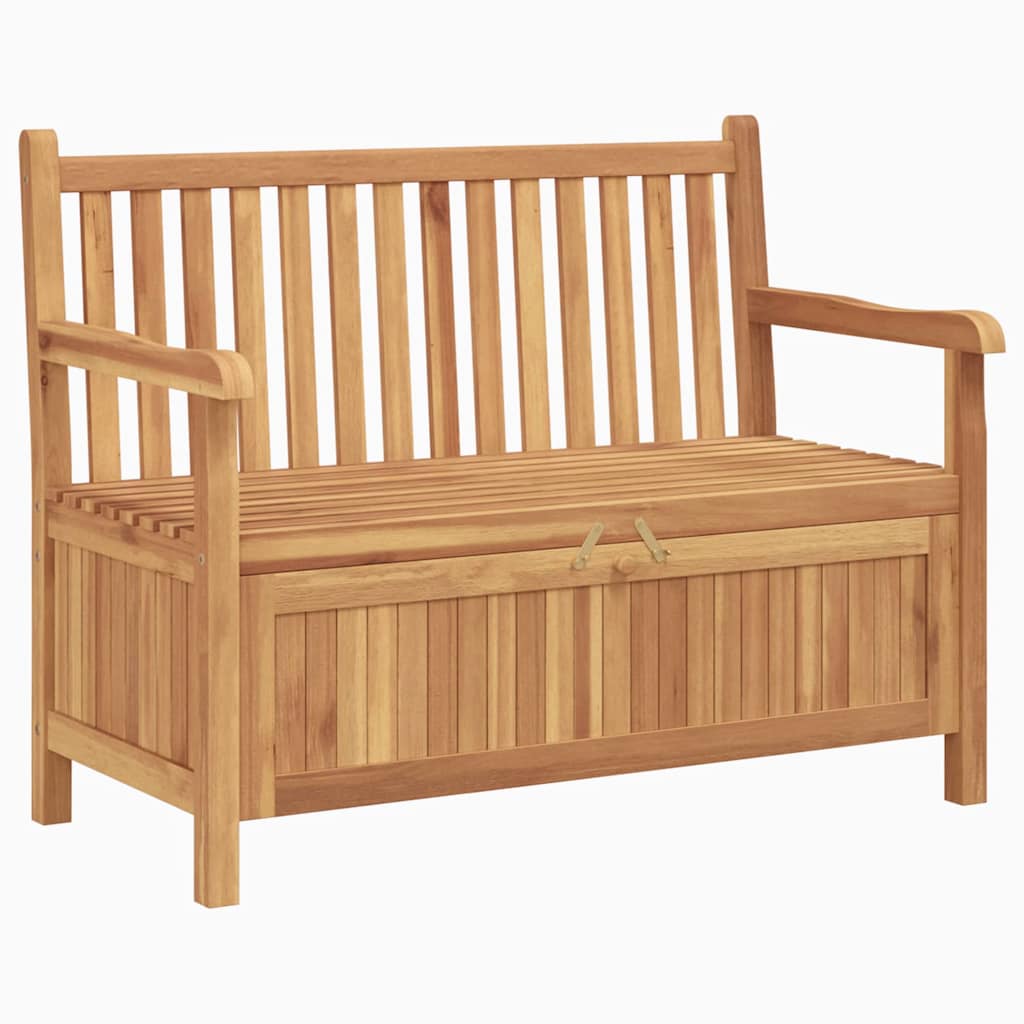 Banco de jardín 114 x 60 x 90 cm Madera de teca maciza