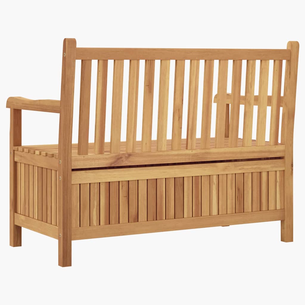 Banco de jardín 114 x 60 x 90 cm Madera de teca maciza
