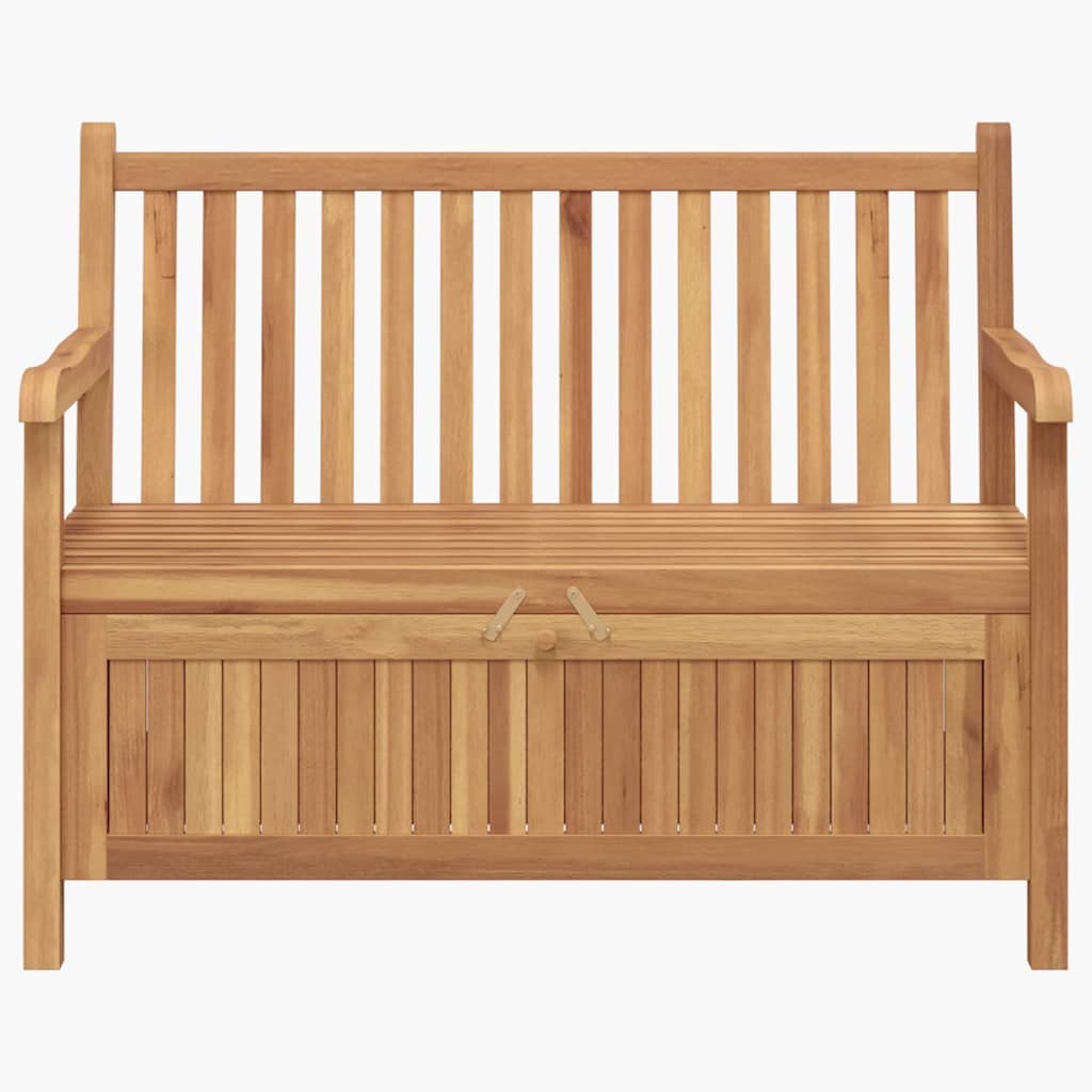 Banco de jardín 114 x 60 x 90 cm Madera de teca maciza