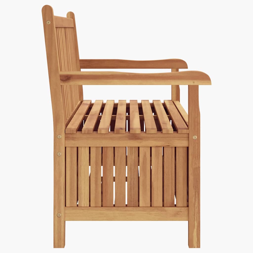 Banco de jardín 114 x 60 x 90 cm Madera de teca maciza
