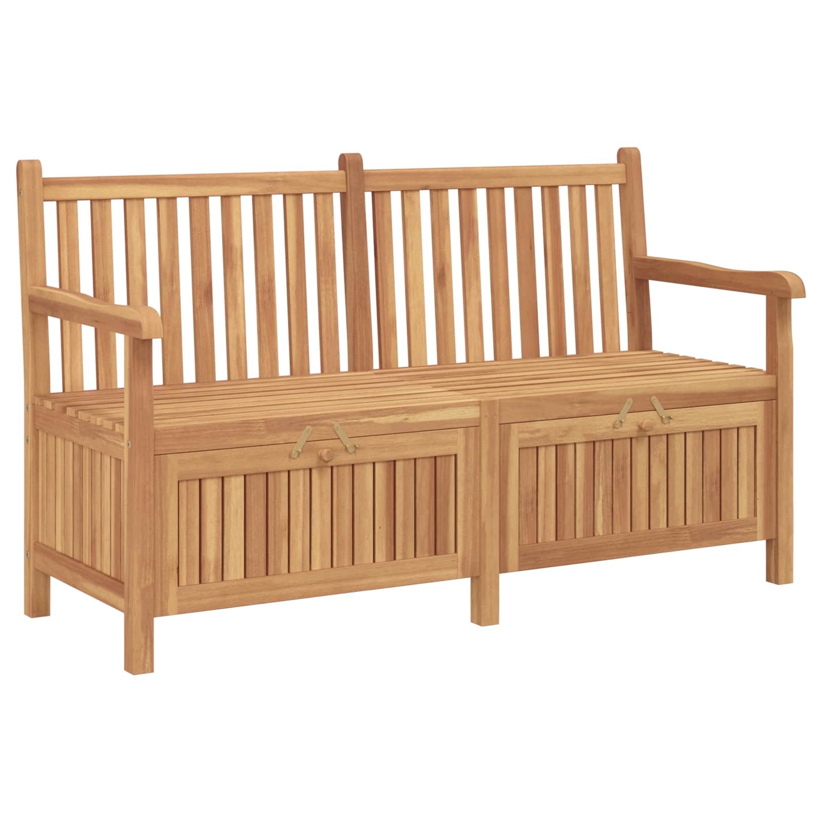 Banco de jardín 114 x 60 x 90 cm Madera de teca maciza
