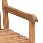 Banco de jardín 114 x 60 x 90 cm Madera de teca maciza