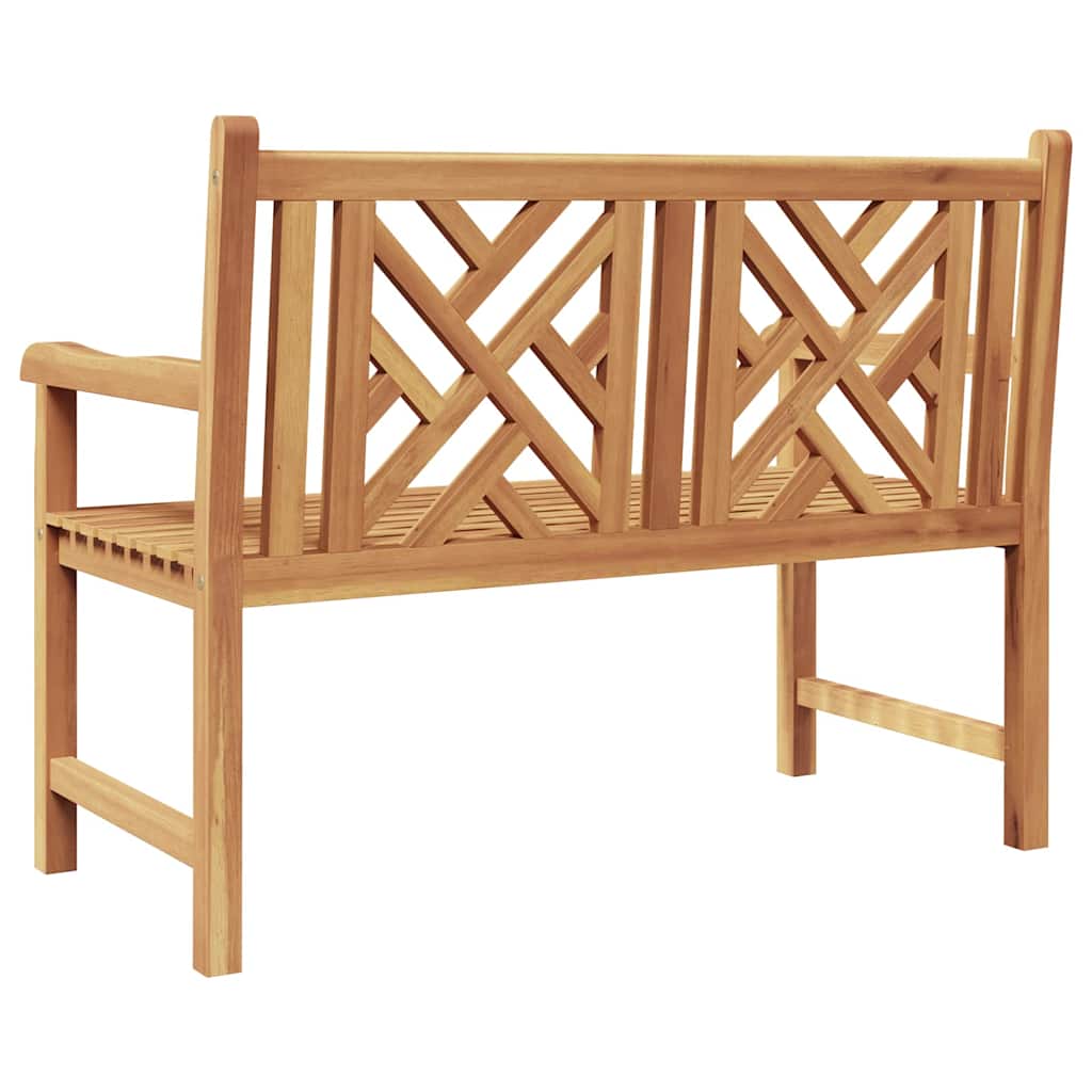 Banco de jardín 114 x 60 x 90 cm Madera de teca maciza