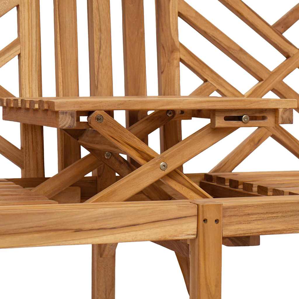 Banco de jardín 150 x 60 x 90 cm Madera de teca maciza