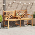 Banco de jardín 150 x 60 x 90 cm Madera de teca maciza