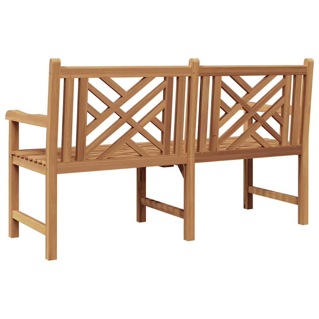 Banco de jardín 150 x 60 x 90 cm Madera de teca maciza