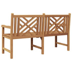 Banco de jardín 150 x 60 x 90 cm Madera de teca maciza