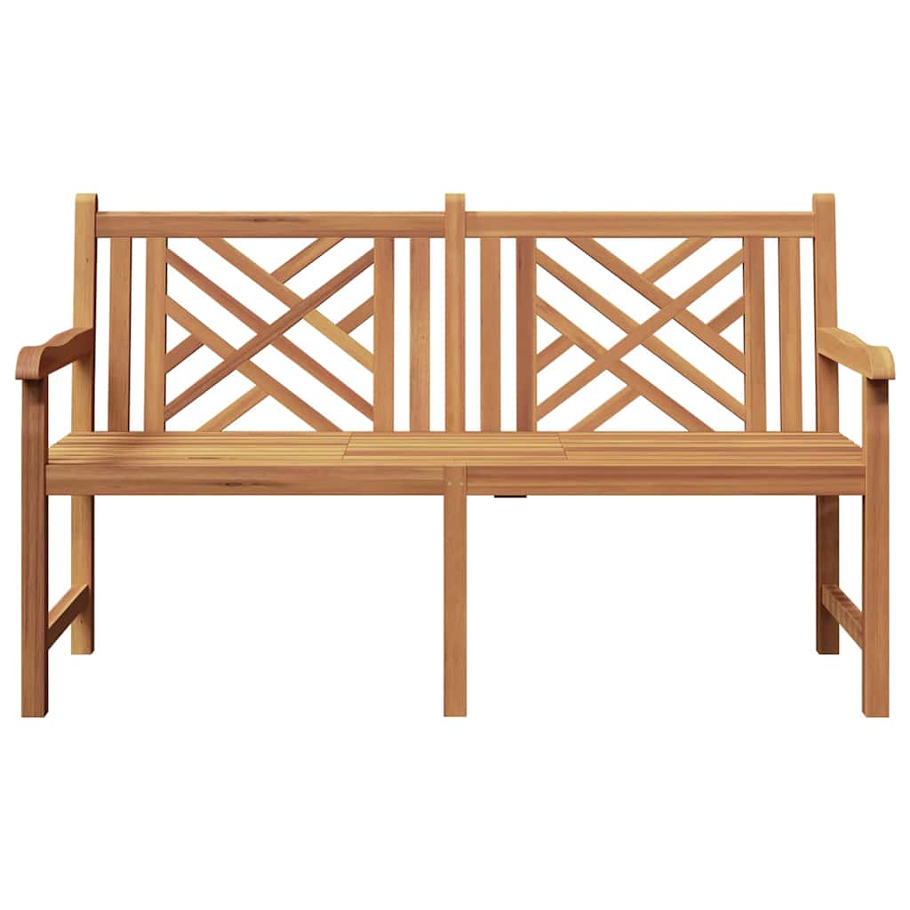 Banco de jardín 150 x 60 x 90 cm Madera de teca maciza