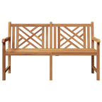 Banco de jardín 150 x 60 x 90 cm Madera de teca maciza
