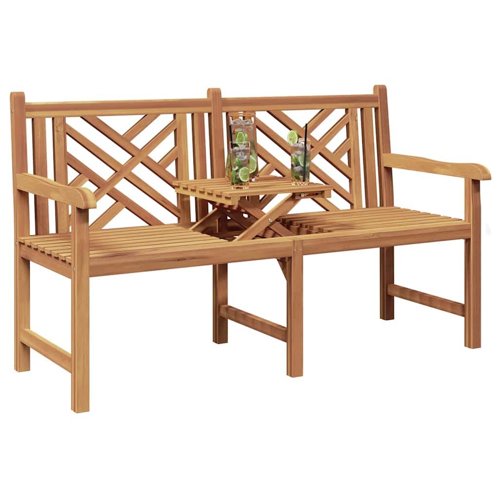 Banco de jardín 150 x 60 x 90 cm Madera de teca maciza