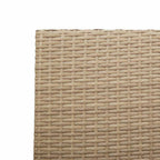 Sillas apilables de jardín 2 pcs Crema y marrón 54 x 56 x 90 cm