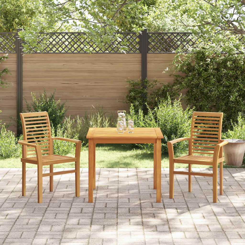 Silla de comedor 2 pcs Marrón 62 x 55 x 94 cm