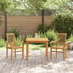 Silla de comedor 2 pcs Marrón 62 x 55 x 94 cm